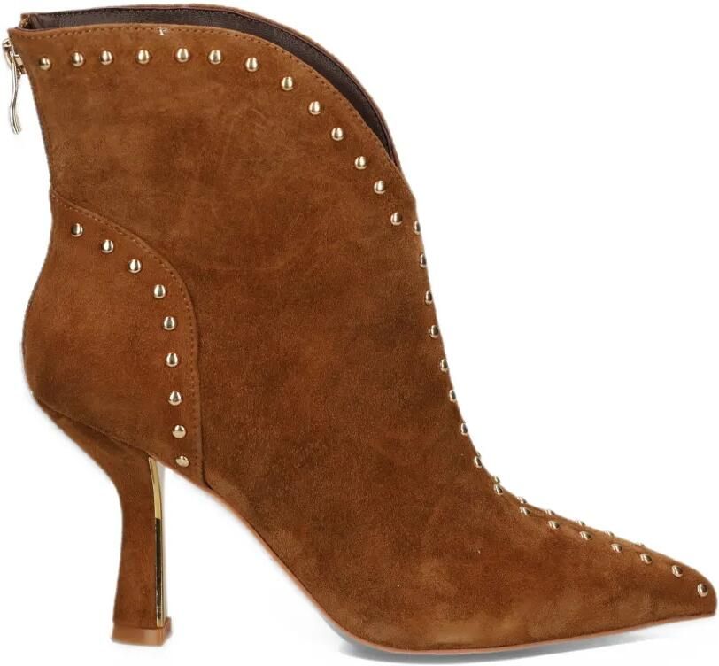 ALMA EN PENA stud-embellished pointed-toe boots Bruin