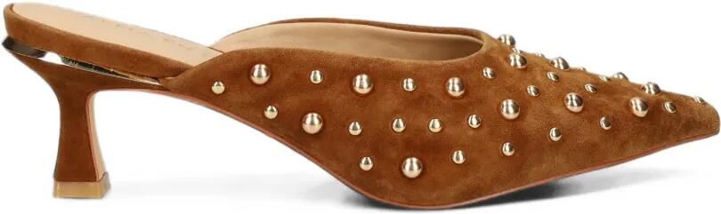 ALMA EN PENA stud-embellished pointed-toe mules Bruin