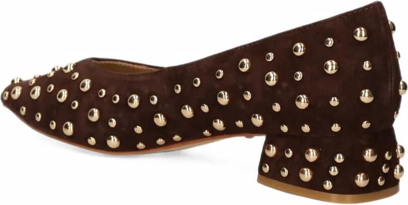 ALMA EN PENA studded pointed-toe pumps Bruin - Foto 4
