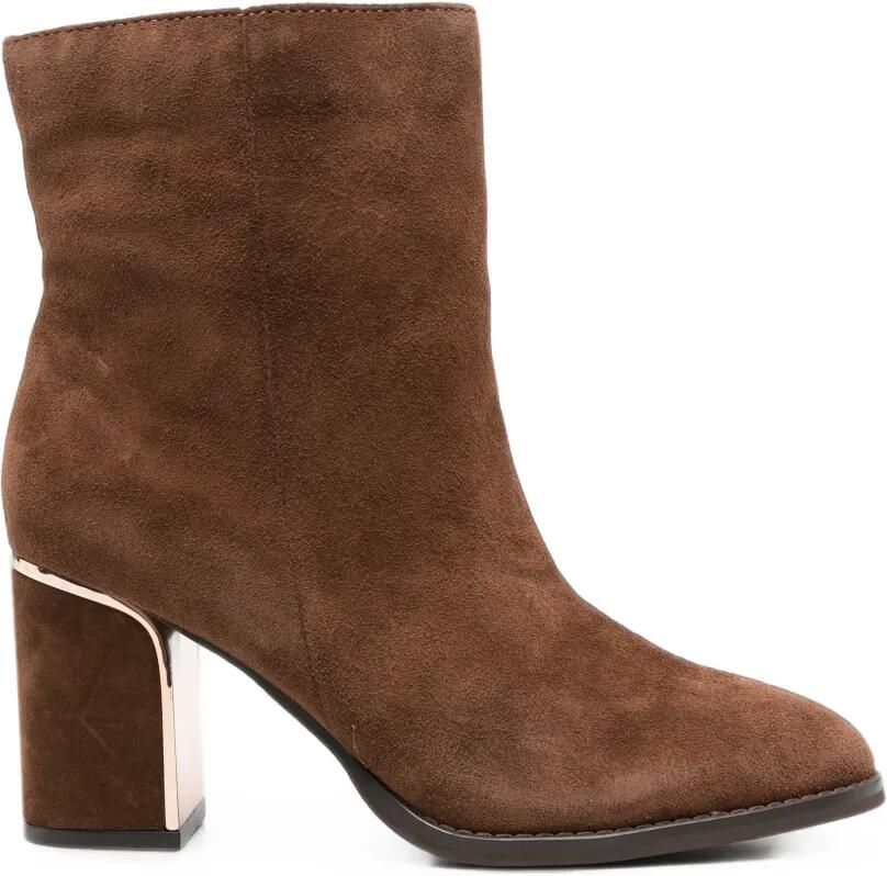 ALMA EN PENA suede ankle boots Bruin