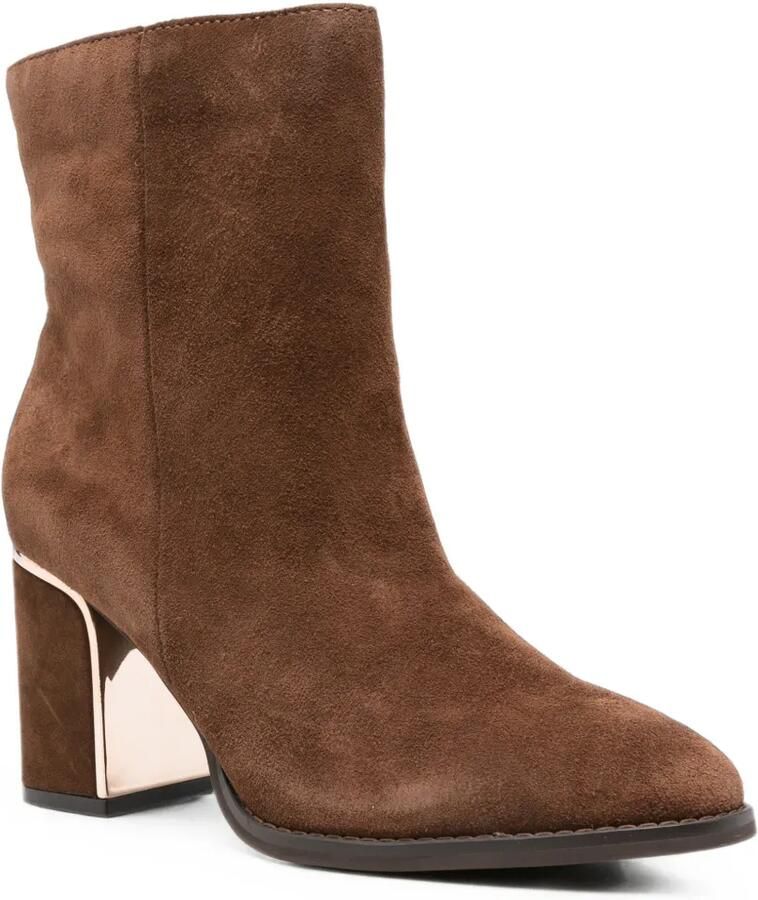 ALMA EN PENA suede ankle boots Bruin - Foto 2
