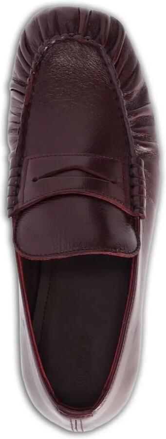 ALOHAS Aven geplooide loafers Rood - Foto 3