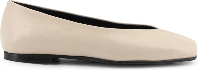 ALOHAS Ballerina's met vierkante neus Beige - Foto 4