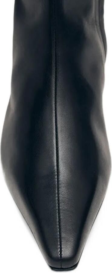 ALOHAS Gema pointed-toe kitten-heel boots Zwart - Foto 5