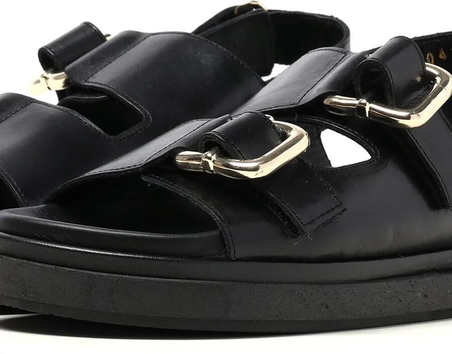 ALOHAS Harper leren sandalen Zwart - Foto 3