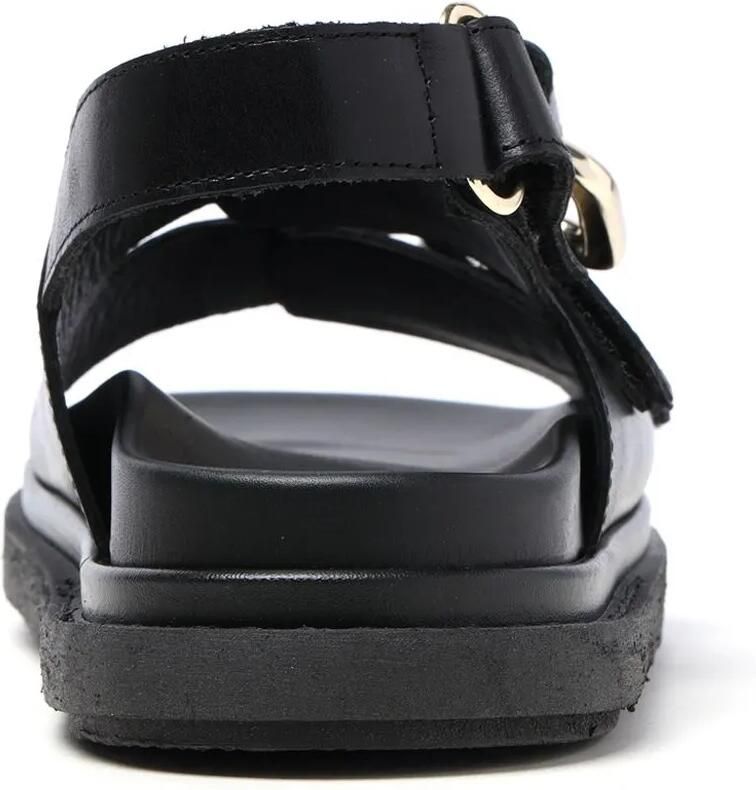 ALOHAS Harper leren sandalen Zwart - Foto 4