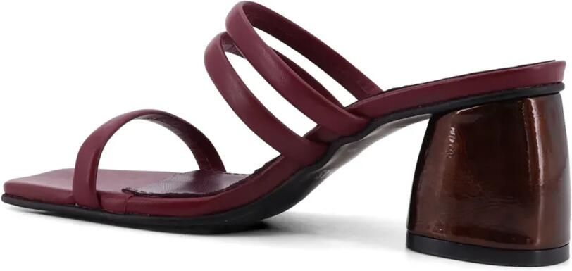 ALOHAS Indiana sandalen met hak Rood - Foto 4
