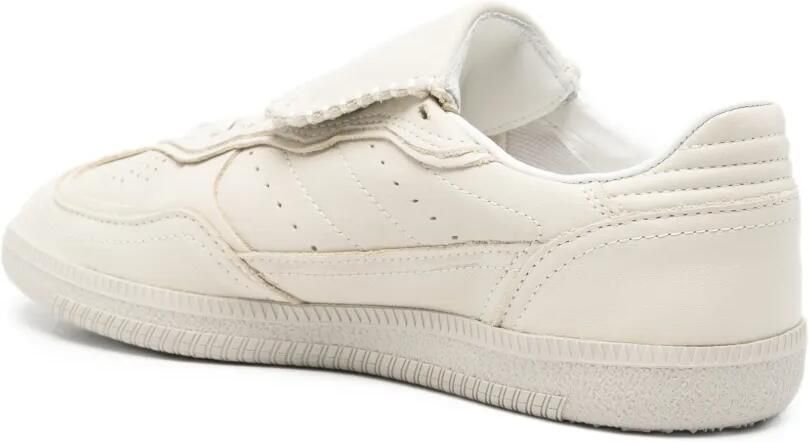 ALOHAS Leren sneakers met omgeslagen tong Beige - Foto 2