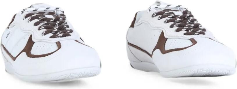 ALOHAS Leren sneakers met vlakken Wit - Foto 4