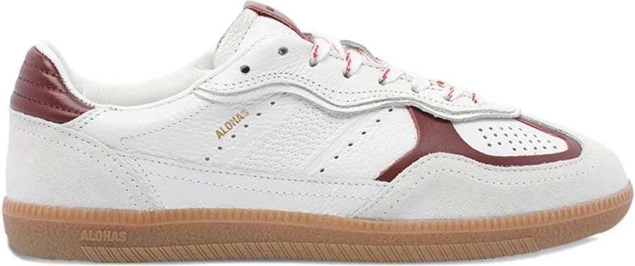 ALOHAS Low-top sneakers met leren bovenkant Wit