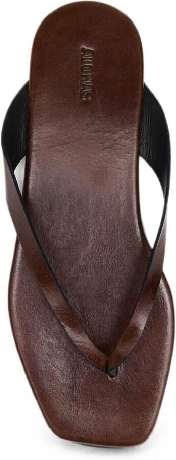 ALOHAS Ola Rift leren sandalen Bruin - Foto 4