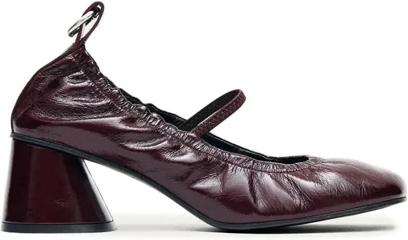 ALOHAS Rhiane elastische pumps met blokhak Rood - Foto 3