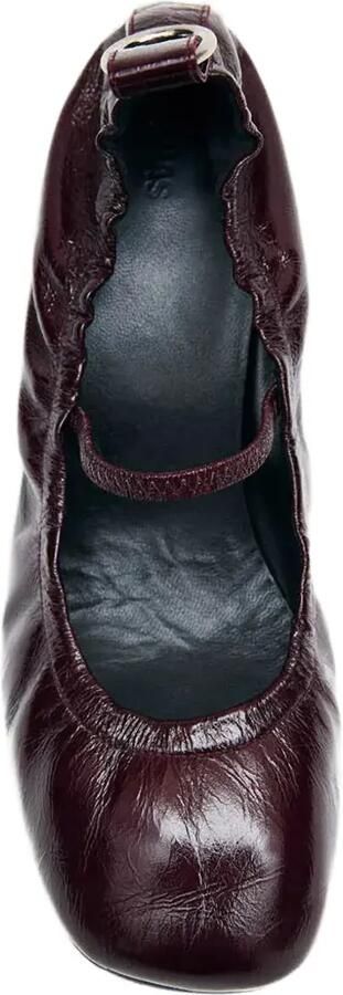 ALOHAS Rhiane elastische pumps met blokhak Rood - Foto 4