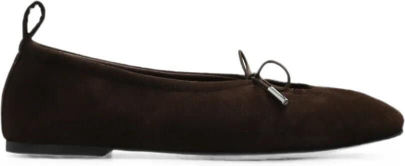 ALOHAS Rosalind ballerina's met strikdetail Bruin - Foto 5