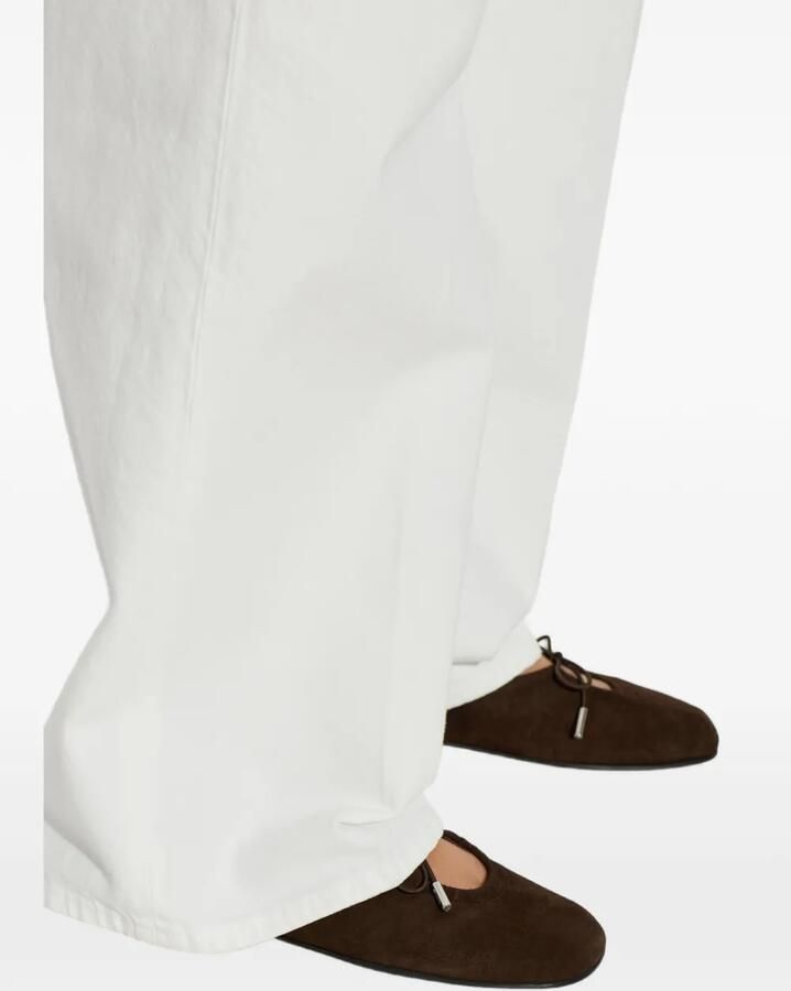 ALOHAS Rosalind ballerina's met strikdetail Bruin - Foto 2