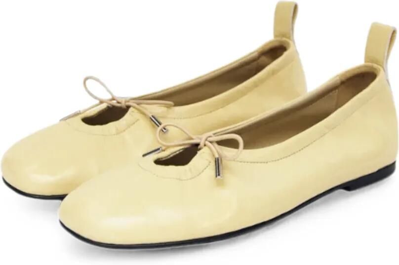 ALOHAS Rosalind ballerina's met strikdetail Geel - Foto 2