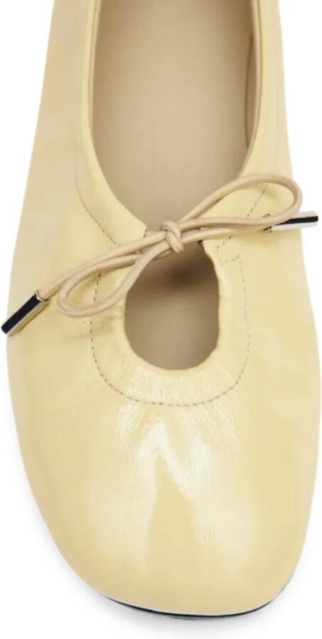 ALOHAS Rosalind ballerina's met strikdetail Geel - Foto 4