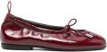 ALOHAS Rosalind ballerina's met strikdetail Rood - Rood