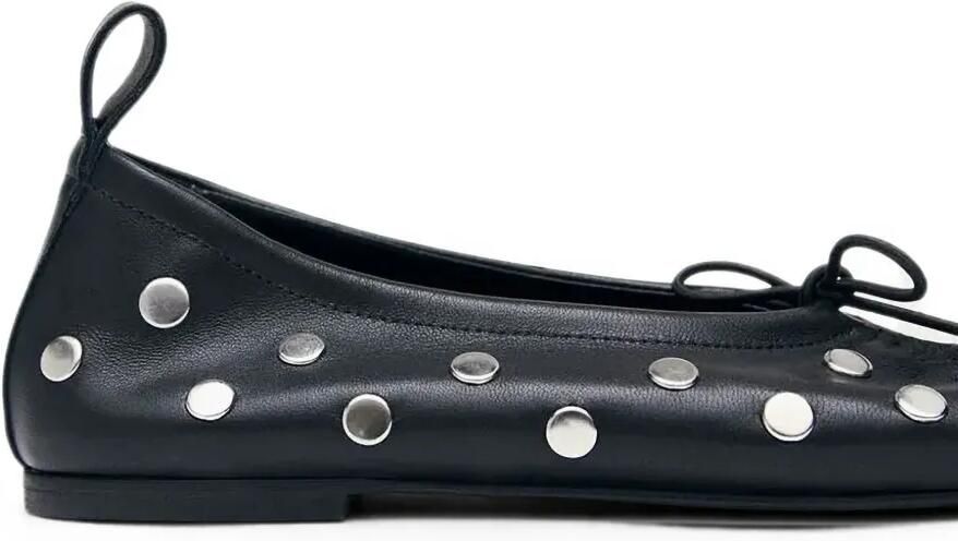 ALOHAS Rosalind ballerina's verfraaid met studs Zwart - Foto 3