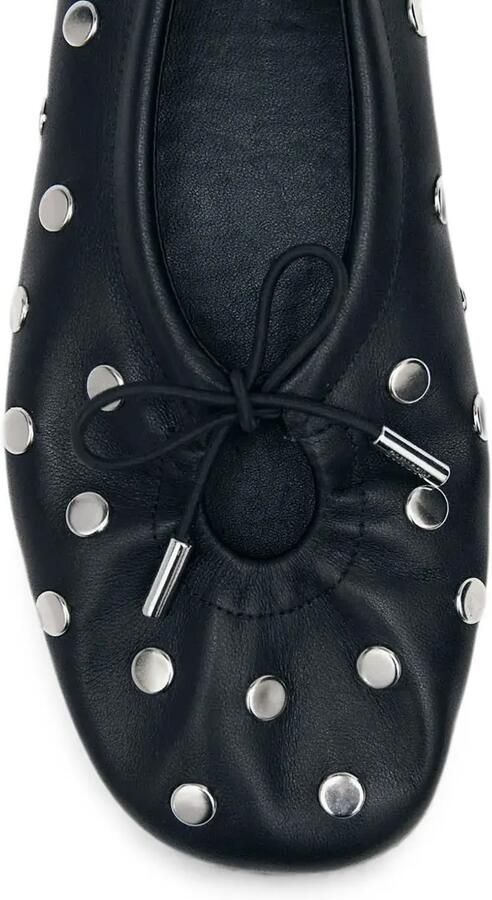 ALOHAS Rosalind ballerina's verfraaid met studs Zwart - Foto 2