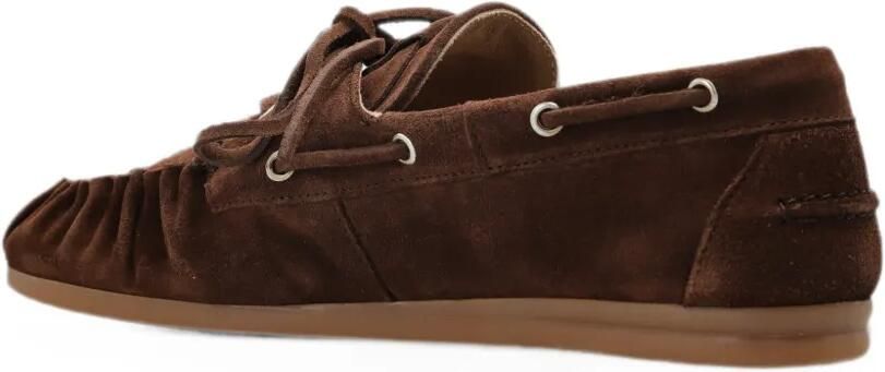 ALOHAS Rowan loafers met veters Bruin - Foto 5