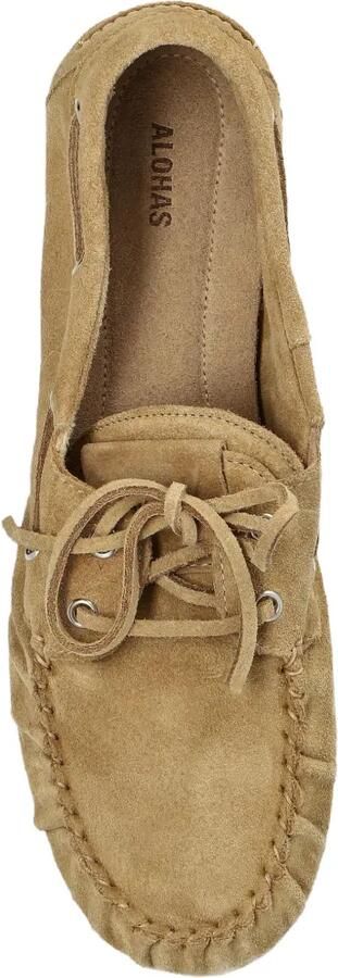 ALOHAS Rowan suède loafers Beige - Foto 4
