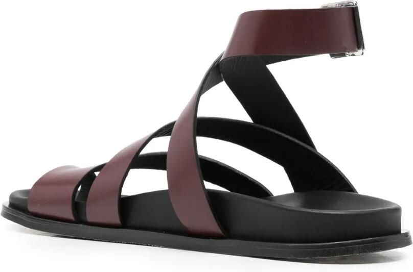 ALOHAS Sandalen met gekruiste bandjes Rood - Foto 2