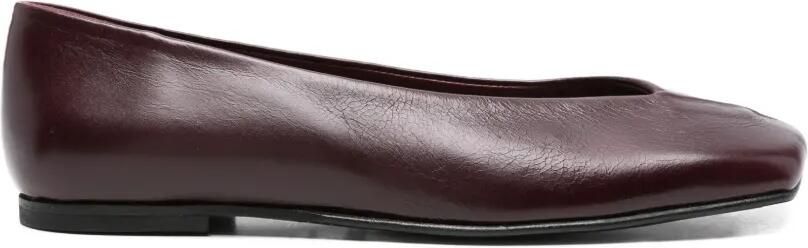 ALOHAS Sandalen met vierkante neus Rood