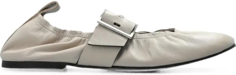 ALOHAS Sarea ballerina's met gespsluiting Beige