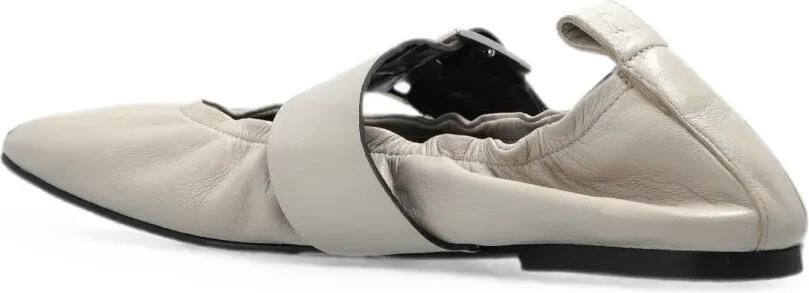 ALOHAS Sarea ballerina's met gespsluiting Beige - Foto 5