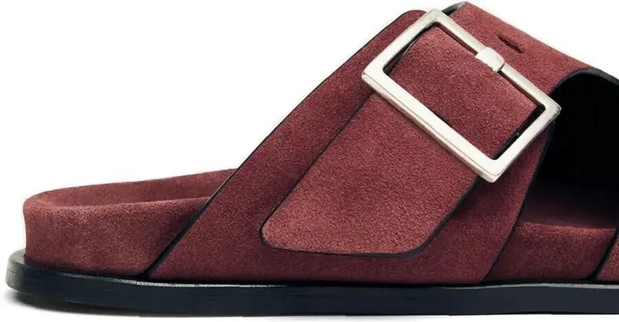 ALOHAS Slippers met gesp Bruin - Foto 2