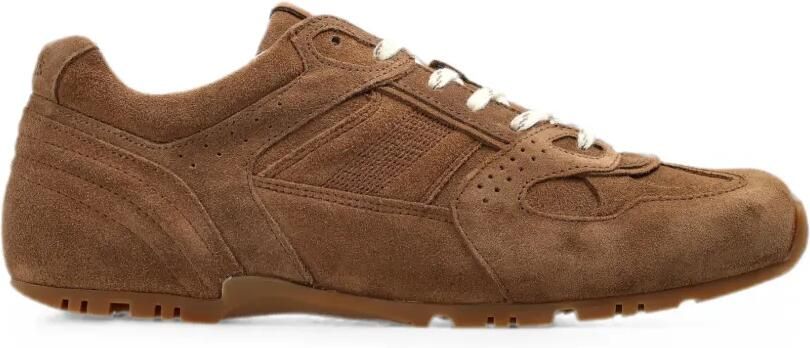 ALOHAS Suède sneakers Bruin
