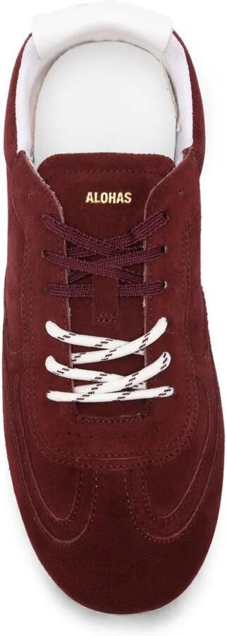ALOHAS TB.24 suède leren sneakers Rood - Foto 3