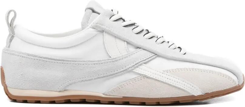 ALOHAS TB.304 sneakers met vlakken en kant Wit