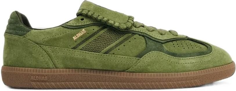 ALOHAS Tb.490 Club leren sneakers Groen