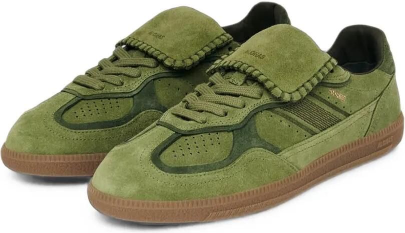 ALOHAS Tb.490 Club leren sneakers Groen - Foto 4