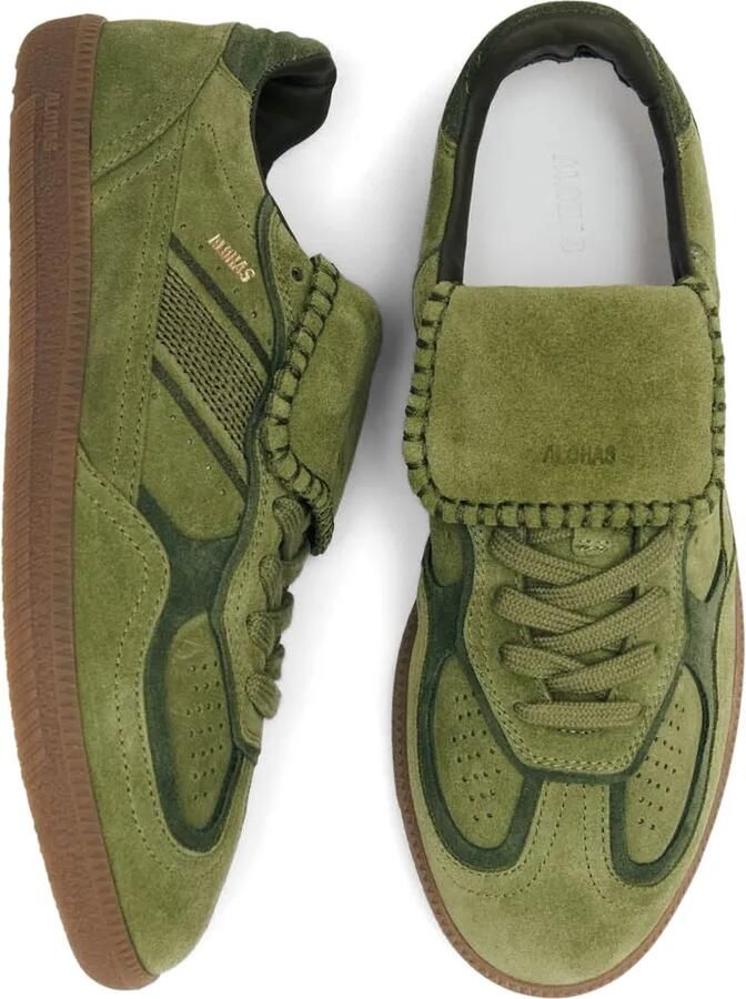ALOHAS Tb.490 Club leren sneakers Groen - Foto 2