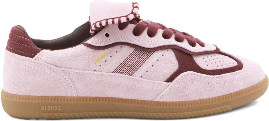 ALOHAS Tb.490 Club suède leren sneakers Roze