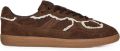 ALOHAS Tb.490 leren sneakers met gehaakte afwerking Bruin - Bruin