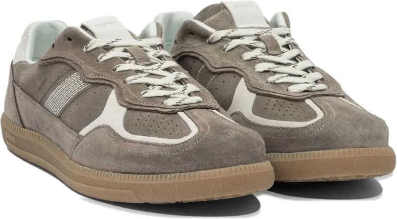 ALOHAS Tb.490 Rife geperforeerde sneakers met vlakken Bruin - Foto 3