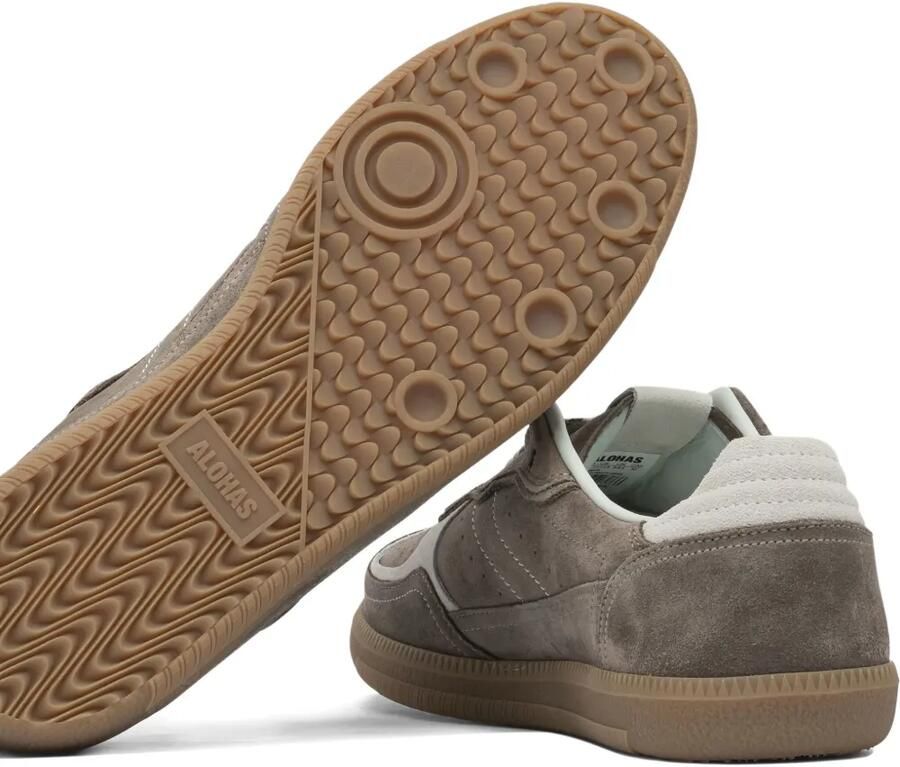 ALOHAS Tb.490 Rife geperforeerde sneakers met vlakken Bruin - Foto 2