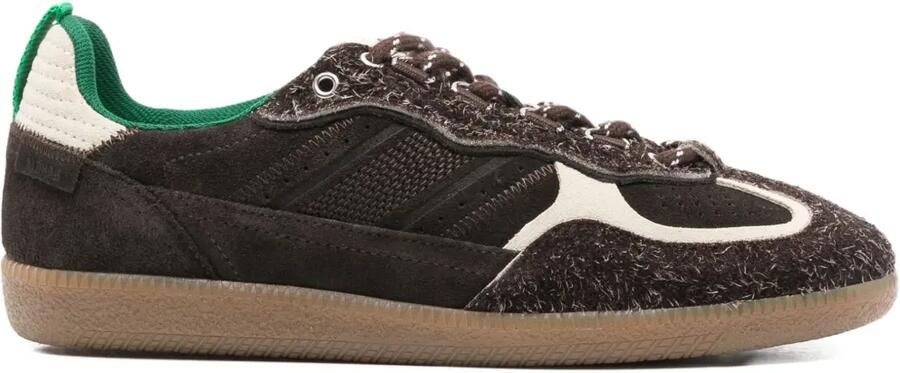 ALOHAS TB.490 Rife leren sneakers met suède vlakken Bruin