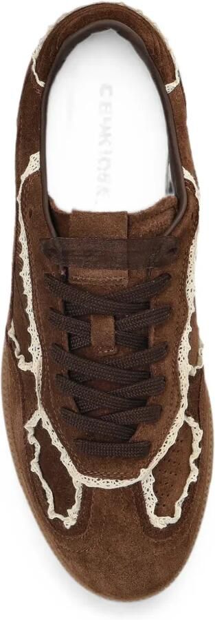 ALOHAS Tb.490 sneakers met gehaakte afwerking Bruin - Foto 5