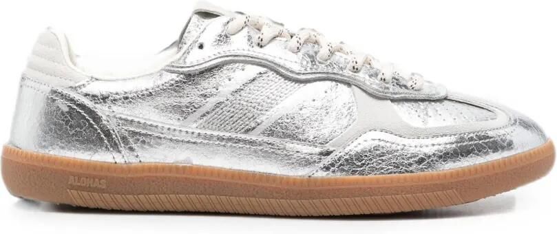 ALOHAS TB490 sneakers met glanzend effect Zilver