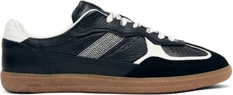 ALOHAS Tb.490 sneakers van bewerkt leer Zwart