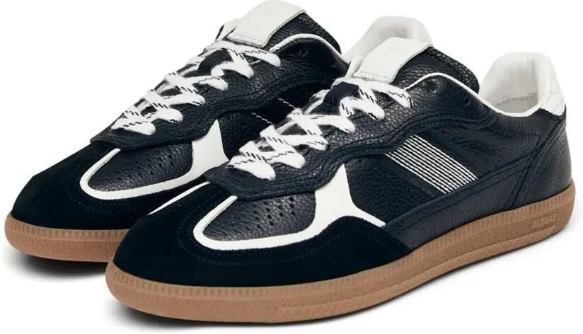 ALOHAS Tb.490 sneakers van bewerkt leer Zwart - Foto 4
