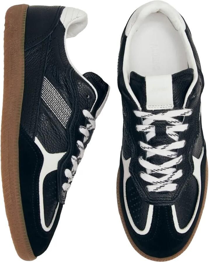 ALOHAS Tb.490 sneakers van bewerkt leer Zwart - Foto 2