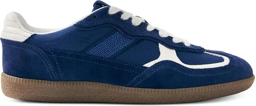 ALOHAS TB.490 suède sneakers met vlakken Blauw