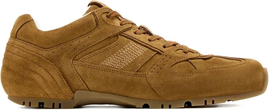 ALOHAS TB.56 suède sneakers met vlakken Beige