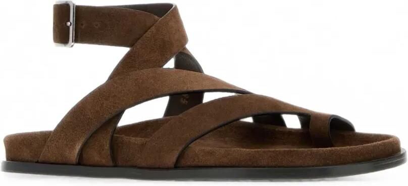 ALOHAS Tide sandalen met gekruiste bandjes Bruin - Foto 2